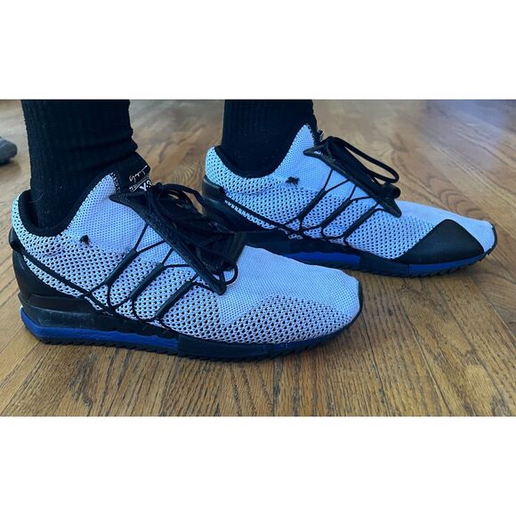 Y3 White Black Yohji Yamamoto Running Basketball Sneakers Trainers  Mens Sz 11.5 - Picture 1 of 14
